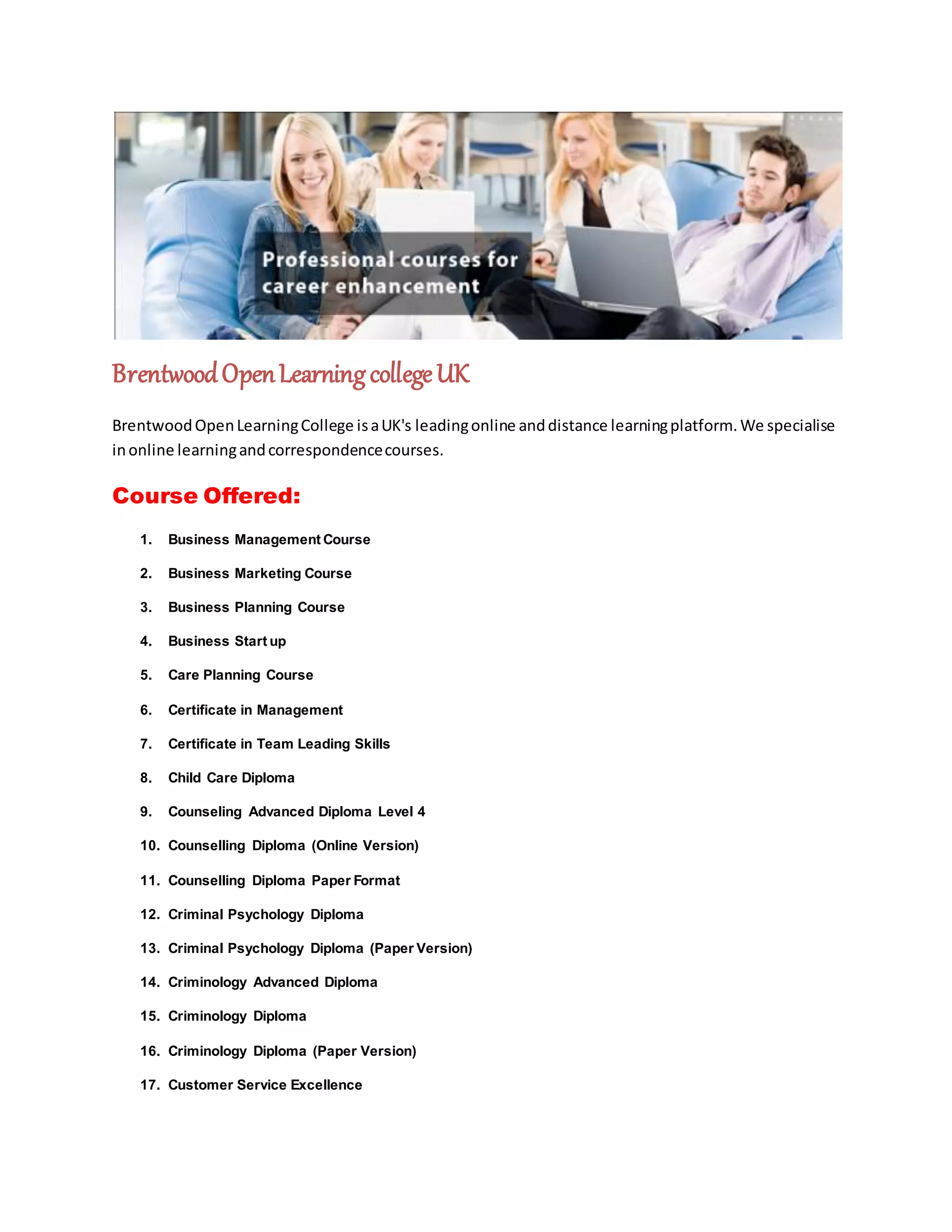 Brentwood Open Learning College