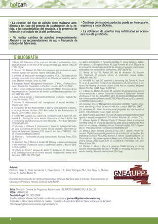 8
Edita: Dirección General de Programas Asistenciales / SERVICIO CANARIO DE LA SALUD
ISSN: 1889-0938
Depósito Legal: GC 11...