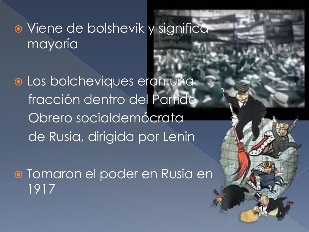 Bolcheviques y mencheviques