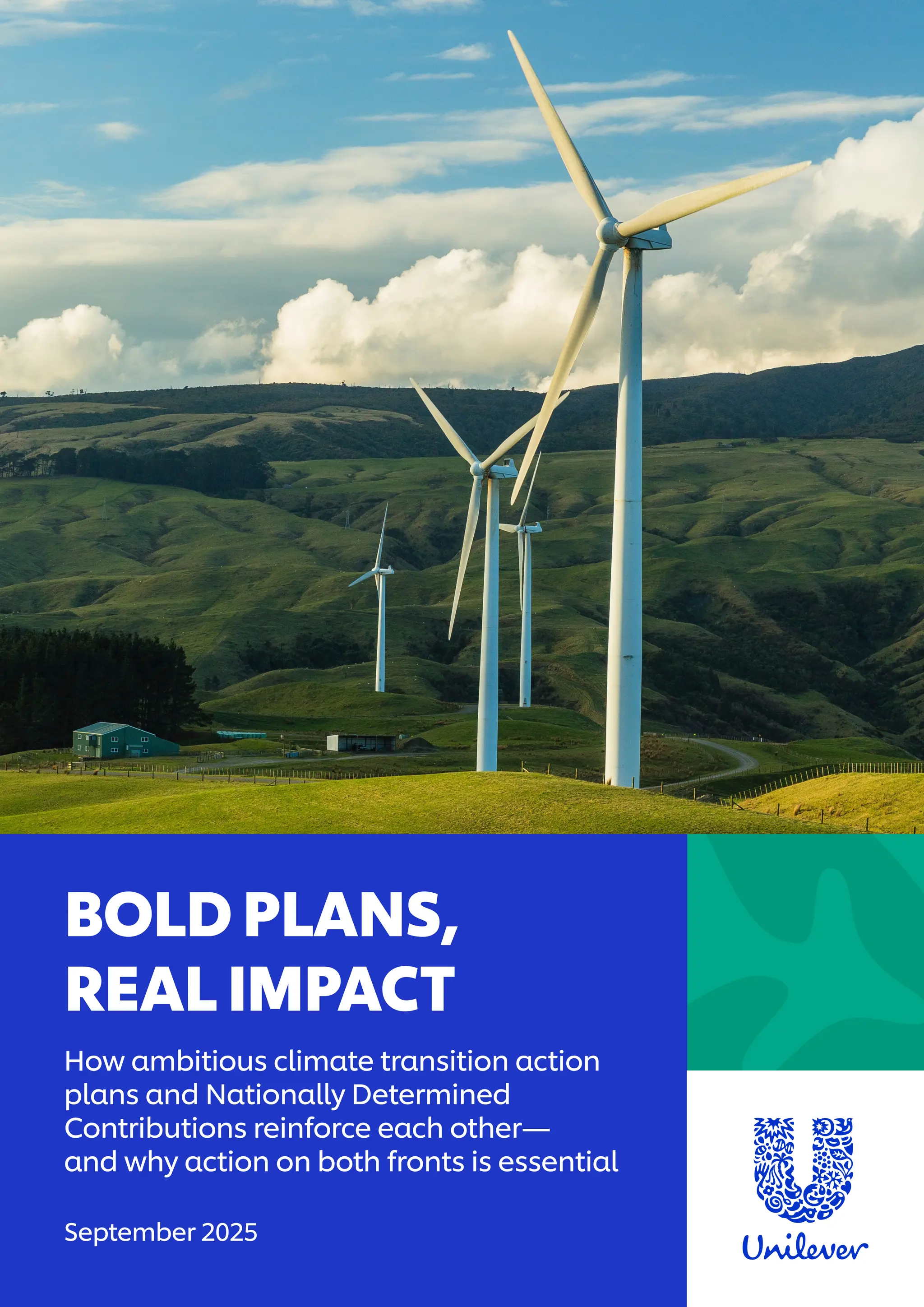 Raport Unilever: Bold Plans Real Impact 2025 | PDF