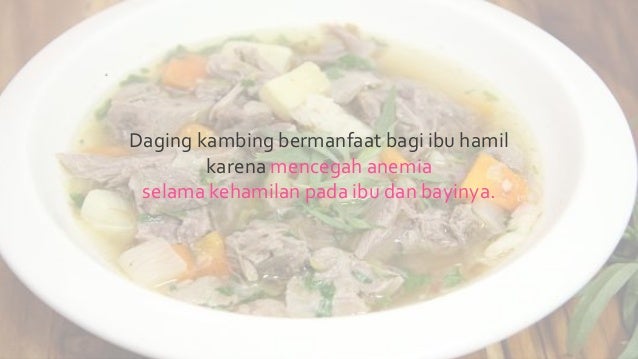 Bolehkah Ibu Hamil Makan Daging Kambing