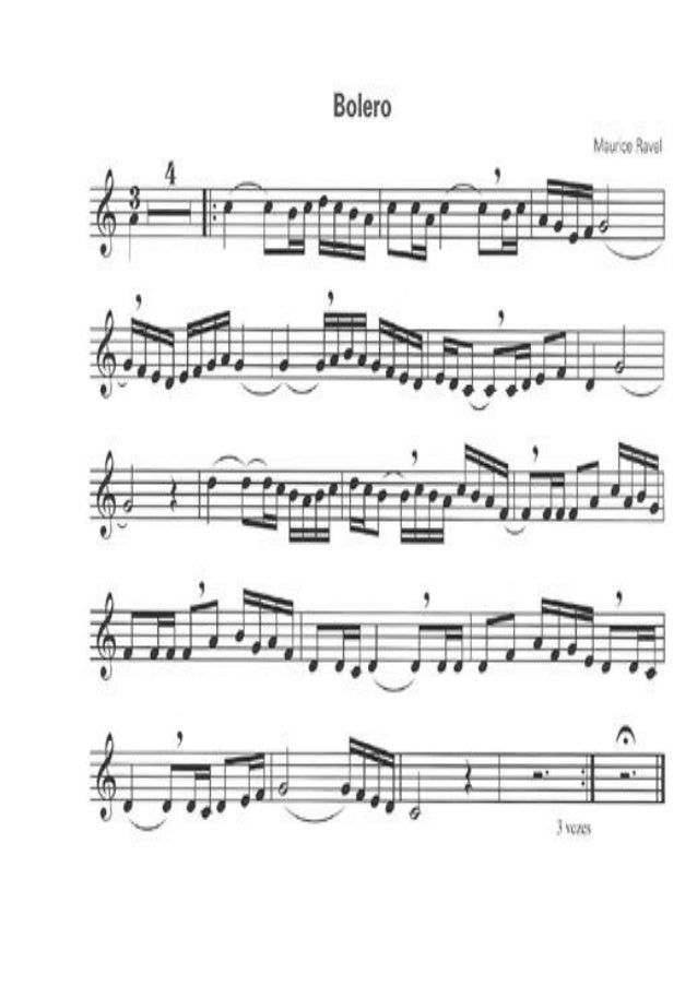 Bolero de ravel flauta