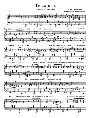 Boleros y otras canciones, vol. 6