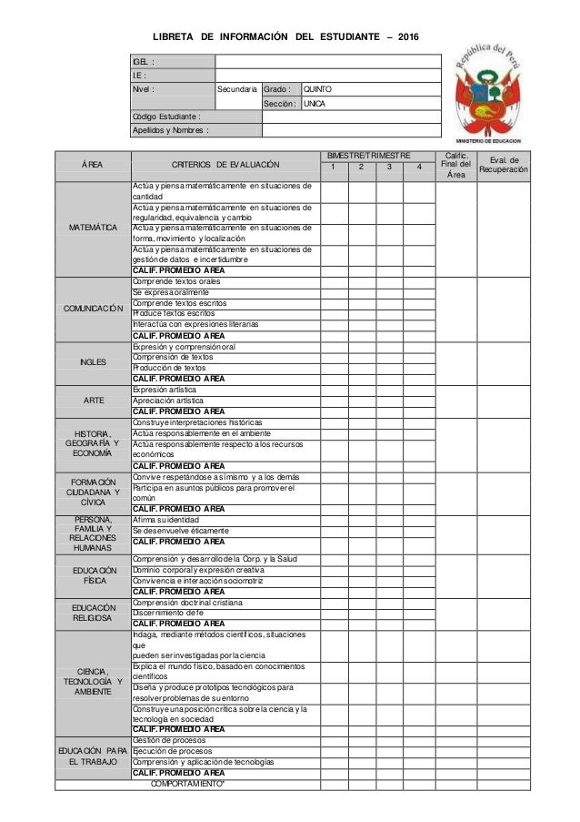 Escala de notas excel