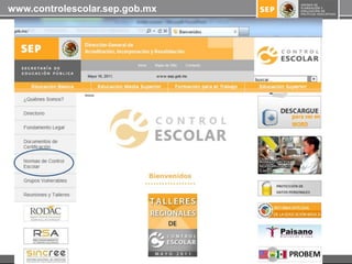 www.controlescolar.sep.gob.mx
 