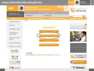 www.controlescolar.sep.gob.mx
 