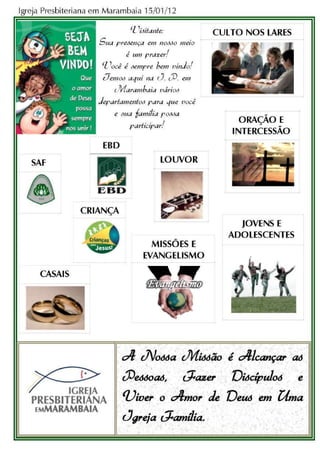 Boletim   i.p. em marambaia - 15.01.12