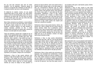 Por que você está colocando esse vidro em tantas
fornalhas?., ele me respondeu: .Colocá-los apenas na
primeira ou na segunda não é suficiente; por esta razão, eu
o coloquei na terceira: isso torna o vidro transparente..
Ao afastar-me do operário, ocorreu- me que aquele
acontecimento daria um bom sermão: .Ora, esse homem
colocou o vidro em uma fornalha após a outra, a fim de que
pudéssemos ver através dele. Oh! Que Deus me coloque
em uma fornalha após outra, para que minha alma seja
transparente, e eu O veja como Ele é..
Meus irmãos, precisamos ser purificados; a nossa tendência
é de querer ir ao céu em uma cama macia; mas o caminho
do Rei para muitos consiste em um leito de dores e
abatimento. Conforme sabemos, há várias estradas em
Londres chamadas .caminhos do Rei., e foram
excelentemente construídas com pedras. Mas o caminho do
Rei para o céu está repleto de cruzes e aflições.
Todos nos inclinamos a pensar bem a respeito de ser um
cristão. É muito agradável falar sobre o cristianismo, até que
sejamos colocados em uma fornalha após outra. .Não
estranheis., disse o apóstolo, .o fogo ardente que surge no
meio de vós, destinado a provar vos .. O que preciso fazer?
Ora, se estou no fogo, é por causa das minhas corrupções.
Deus não fará que passemos pelo fogo, se não houver algo
a ser purificado. A grande virtude é aprender a glorificar a
Deus no meio do fogo. Portanto, glorificai a Deus no fogo.
Quando glorificamos a Deus no fogo? Quando nos
esforçamos para conseguir tal graça da parte do Senhor, a
fim de que não O desonremos ao passar pelo sofrimento;
portanto, glorificamos a Deus no fogo em ocasiões que
suportamos, com quietude, a aflição como uma disciplina.
Glorificamos a Deus no fogo quando sofremos com
paciência. É algo terrível alguém dizer, assim como Caim:
.É tamanho o meu castigo, que já não posso suportá-lo..
Mas a linguagem de uma alma que glorifica a Deus no fogo
é esta: .Senhor, Senhor, posso eu, um homem pecador,
reclamar por causa do castigo de meus pecados?. É
glorioso ser capaz de afirmar, assim como aquele homem a
respeito de quem, diversas vezes, um de seus amigos me
falou que, encontrando-se dilacerado pela dor, gemia
durante toda a noite por causa de sua enfermidade, mas
clamava: .Senhor, estou gemendo; Senhor, estou gemendo;
mas, Senhor Jesus, apelo a Ti, pois sabes que não estou
resmungando.. Glorificamos a Deus no fogo, quando,
apesar de sentirmos dor e tristeza, ao mesmo tempo
dizemos: .Senhor, eu mereço isso e dez vezes mais do que
isso.. Também glorificamos a Deus no fogo quando, de fato,
estamos completamente persuadidos de que Ele não há de
colocar-nos no fogo, exceto quando isso coopere para
nosso bem e redunde em sua glória.
Glorificamos a Deus no fogo quando dizemos: .Senhor, não
permita que o fogo se apague até que remova todas as
minhas escórias.. Então, nós O glorificamos quando
almejamos que o fogo nos seja benéfico e não se apague, e
nossa alma pode clamar: .Eis-me aqui, Senhor Deus, faze
comigo o que te parecer agradável; sei que não terei uma
aflição sem que Tu me concedas o consolo e me faças
saber porque contendes comigo..
Glorificamos a Deus no fogo quando demonstramos
contentamento para dizer: .Não sei o que Ele está fazendo
comigo agora; todavia, depois o saberei.. Explicamos para
nossos filhos de dois anos de idade porque as coisas
acontecem; é claro que não. E pensamos que Deus as
explicará para nós? Os discípulos perguntaram: .O que este
homem está fazendo? . Cristo respondeu: .Que tenho eu
contigo? Segue-me.. Glorificamos a Deus no fogo quando
nos contentamos em andar pela fé e não pelo que vemos.
Glorificamos a Deus no fogo quando não murmuramos em
desagrado, mas submetemo-nos humildemente à vontade
dEle. Uma pessoa humilde não anda em rebeldia e mau
humor. Mas, existem pessoas de coração tão endurecido
que nem chegam a se expressar. Quando aquela terrível
notícia foi trazida a Eli, o que disse ele? .É o SENHOR; faça
o que bem lhe aprouver.; que meus filhos sejam mortos; o
que acontecer é Ele quem o está fazendo; apenas, Senhor,
salve minha alma.
Glorificamos a Deus no fogo, quando no meio deste
podemos entoar sublimes louvores a Ele. Os filhos de Israel
glorificaram o Senhor; o cântico dos três rapazes na
fornalha ardente é um louvor agradável! Assim também são
todos os louvores produzidos em meio ao fogo. .Oh! Todas
as obras do Senhor, louvai-o e exaltai-o para sempre!.
Portanto, glorificamos a Deus no fogo quando nos
regozijamos nele e não apenas pensamos mas também
reconhecemos que isso é o melhor; quando somos capazes
de agradecer a Deus por nos fustigar e quando podemos
bendizê-Lo e expressar-Lhe nossa gratidão por não ter nos
abandonado, afirmando: .Deixai os sozinhos.. Isto é
glorificar a Deus no fogo. .E não somente isto., disse o
apóstolo, .mas também nos gloriamos nas próprias
tribulações, sabendo que a tribulação produz perseverança..
Neste mundo, glorificamos a Deus no fogo quando
exercitamos humildade, paciência e resignação,
aprendendo a desconfiar cada vez mais de nós mesmos,
obtendo um profundo conhecimento de nossa própria
fraqueza e da onipotência e da graça de Deus. Somos
felizes quando podemos olhar para trás e declarar: .Fui
capacitado a glorificar a Deus no fogo..
Bem-aventurados são os que já passaram pela fornalha de
Cristo! Felizes, os que já experimentaram as aflições de
Cristo em suas almas! Creio que muitas almas já disseram:
.Ó Senhor Jesus, ajuda-nos a glorificar- Te em quaisquer
aflições que, por Teu agrado, enviares e em quaisquer
fornalhas que, por Teu deleite, nos colocares.. Então,
cantaremos .A Igreja Triunfante. Muito melhor do que o
fazemos agora; veremos Jesus pronto a ajudar-nos quando
estivermos na fornalha da aflição. Oh! Que este
pensamento faça todo pecador afirmar: .Com a ajuda de
Deus, eu me tornarei um verdadeiro cristão; com a ajuda de
Deus, se tiver de passar pelo fogo, estarei ardendo de amor
por Cristo. E direi: .Senhor, seja glorificado por arrebatar-me
como um tição da fornalha de Satanás!... Seja este o clamor
de todos os corações!
 