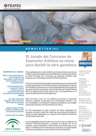 Boletín 02 de FEAFES-Andalucía