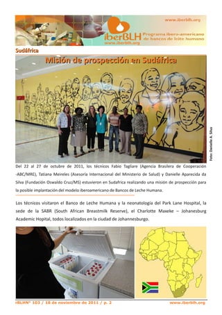 www.iberblh.org




rBLHN° 103 / 18 de noviembre de 2011 / p. 2              www.iberblh.org
 
