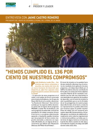 Proder  y Leader + Andalucía