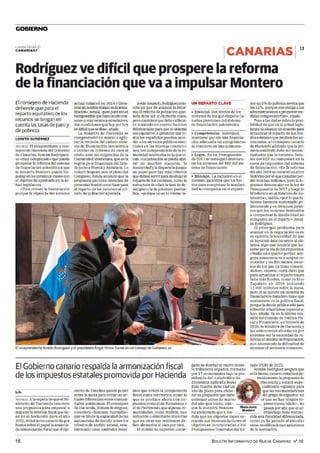 BOLETÍN INFORMATIVO DE NUEVA CANARIAS Nº 16
18
GOBIERNO
7 https://lectura.kioskoy
 