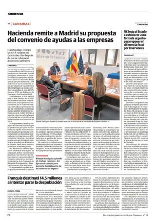 BOLETÍN INFORMATIVO DE NUEVA CANARIAS Nº 16
22
GOBIERNO
https://lectura.kioskoy
 