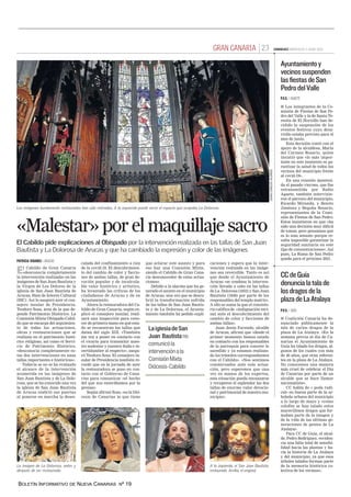 BOLETÍN INFORMATIVO DE NUEVA CANARIAS Nº 19
 