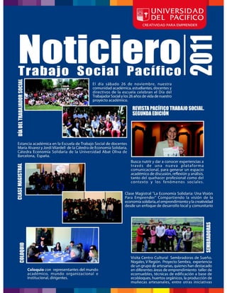 Boletín Trabajo Social - Edición 2011