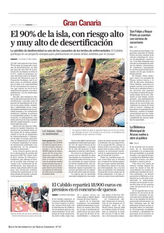 BOLETÍN INFORMATIVO DE NUEVA CANARIAS Nº 21
 