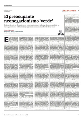 SEPTIEMBRE 2021
BOLETÍN INFORMATIVO DE NUEVA CANARIAS Nº 32 21
as 7 https://lectura.kiosko
 