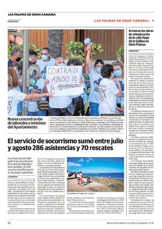 BOLETÍN INFORMATIVO DE NUEVA CANARIAS Nº 32
22
LAS PALMAS DE GRAN CANARIA
7 https://lectura.kiosk
 