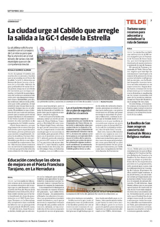 SEPTIEMBRE 2021
BOLETÍN INFORMATIVO DE NUEVA CANARIAS Nº 32 33
s 7 https://lectura.kiosk
 