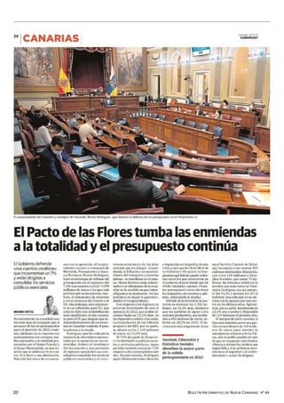BOLETÍN INFORMATIVO DE NUEVA CANARIAS Nº 44
20
https://lectura.kioskoym
 
