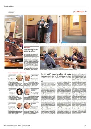 NOVIEMBRE 2021
BOLETÍN INFORMATIVO DE NUEVA CANARIAS Nº 44 21
narias 7 https://lectura.k
 
