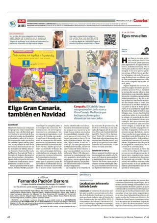 BOLETÍN INFORMATIVO DE NUEVA CANARIAS Nº 44
42
https://lectura.kioskoym
 
