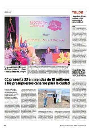 BOLETÍN INFORMATIVO DE NUEVA CANARIAS Nº 44
66
s 7 https://lectura.kiosk
 