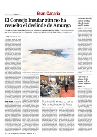 BOLETÍN INFORMATIVO DE NUEVA CANARIAS Nº 5
 