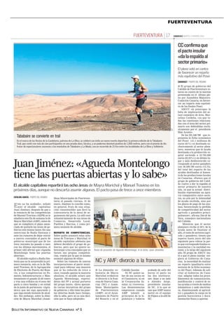 BOLETÍN INFORMATIVO DE NUEVA CANARIAS Nº 5
FUERTEVENTURA
 