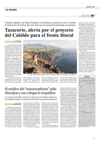 FEBRERO 2020
41
LA PALMA
 