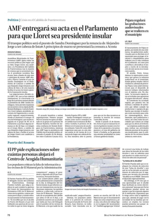 BOLETÍN INFORMATIVO DE NUEVA CANARIAS Nº 5
78
 