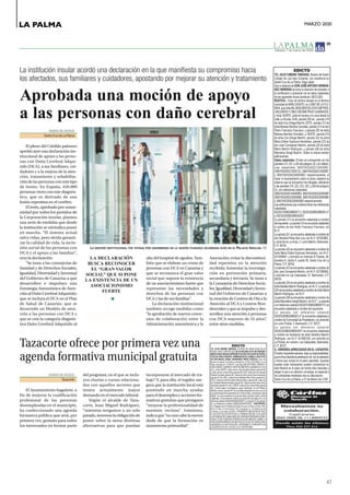 MARZO 2020
47
LA PALMA
 