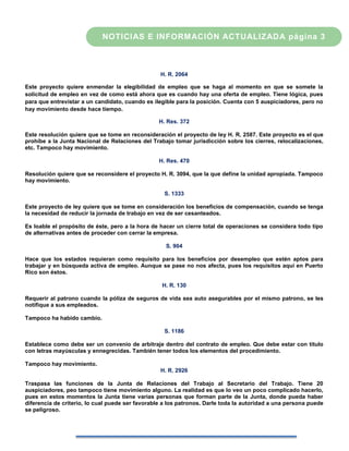 NOTICIAS E INFORMACIÓN ACTUALIZADA página 3



                                                  H. R. 2064

Este proyecto...