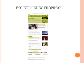 BOLETIN ELECTRONICO 