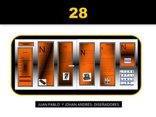 JUAN PABLO  Y JOHAN ANDRÉS- DISEÑADORES 