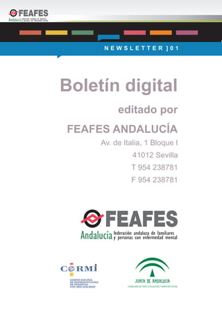 Boletín 01 de FEAFES-Andalucía
