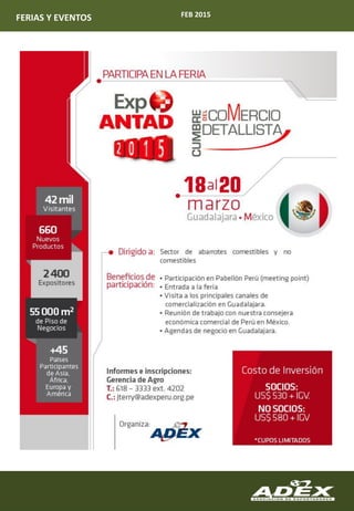 FEB 2015FERIAS Y EVENTOS
 