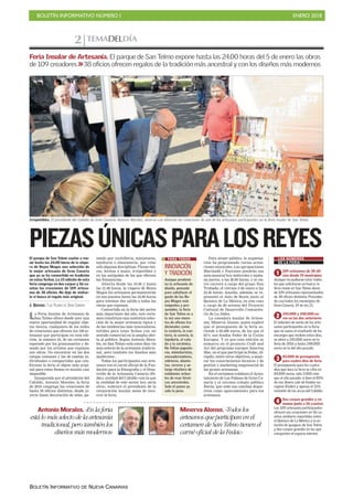 BOLETÍN INFORMATIVO NÚMERO I ENERO 2018
BOLETÍN INFORMATIVO DE NUEVA CANARIAS
 