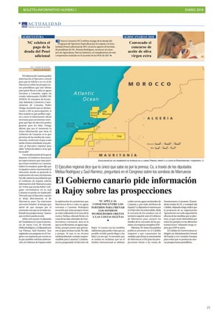 BOLETÍN INFORMATIVO NÚMERO I ENERO 2018
!27
 