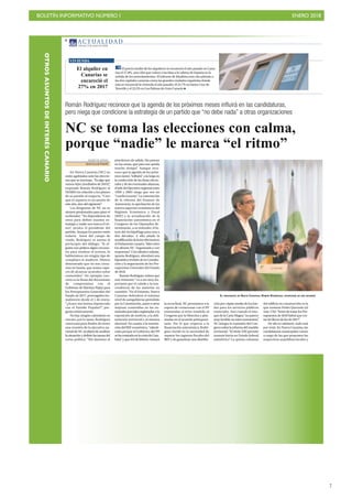 BOLETÍN INFORMATIVO NÚMERO I ENERO 2018
!7
OTROSASUNTOSDEINTERÉSCANARIO
 