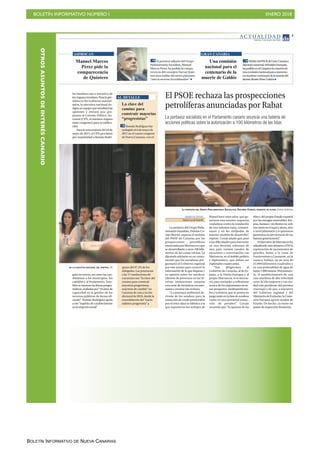 BOLETÍN INFORMATIVO NÚMERO I ENERO 2018
BOLETÍN INFORMATIVO DE NUEVA CANARIAS
OTROSASUNTOSDEINTERÉSCANARIO
 