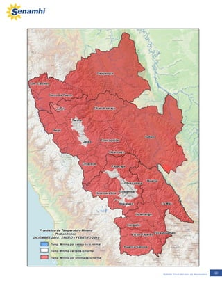 22Boletín Zonal del mes de Noviembre
IV.TENDENCIA
 