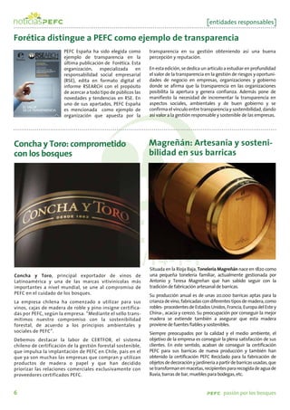 PANORAMA
QUÉ HA PASADO EN LA RSE
TENDENCIAS
RSE MADE IN AMERICAS
HERRAMIENTAS RSE
ÍNDICE DE CADENA DE VALOR/ MAXIMIZANDO
EL IMPACTO DE LA SOSTENIBILIDAD VÍA
ALIANZAS SECTORIALES
INDICADORES
ISR & MERCADOS FINANCIEROS
EL VALOR
DE LA TRANSPARENCIA