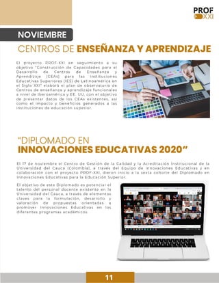 Boletín No.2 Proyecto PROF-XXI.