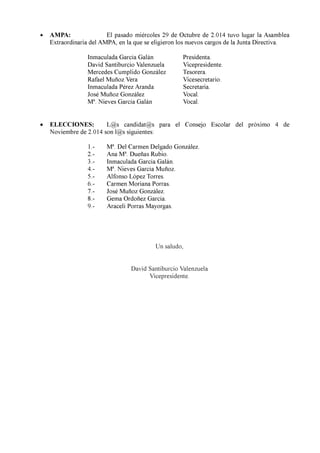 Boletin informativo  5