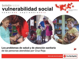 Boletín sobre Vulnerabilidad Social número 9 Septiembre 2014
