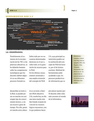 WEB 2.0                                                                         Página 2



HERRAMIENTAS WEB 2.0




LA EN...