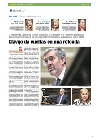 BOLETÍN INFORMATIVO NÚMERO XI MARZO 2019
!11
 