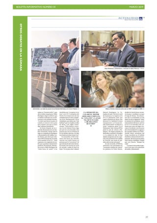 BOLETÍN INFORMATIVO NÚMERO XI MARZO 2019
!27
OTROSDEBATESENLACÁMARA
 