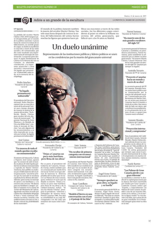 BOLETÍN INFORMATIVO NÚMERO XI MARZO 2019
!37
 